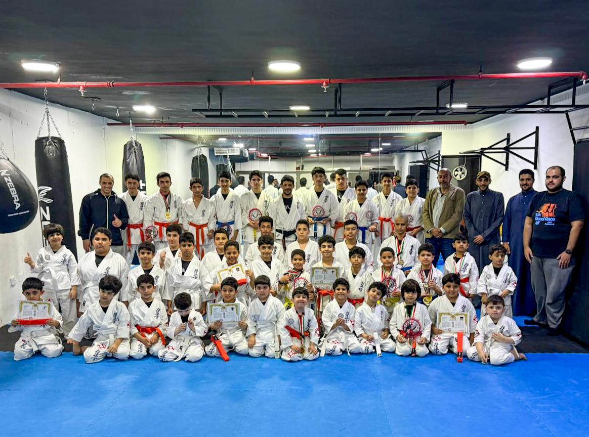 تكريم أبطال أكاديمية علم للكيوكشن كاراتيه
