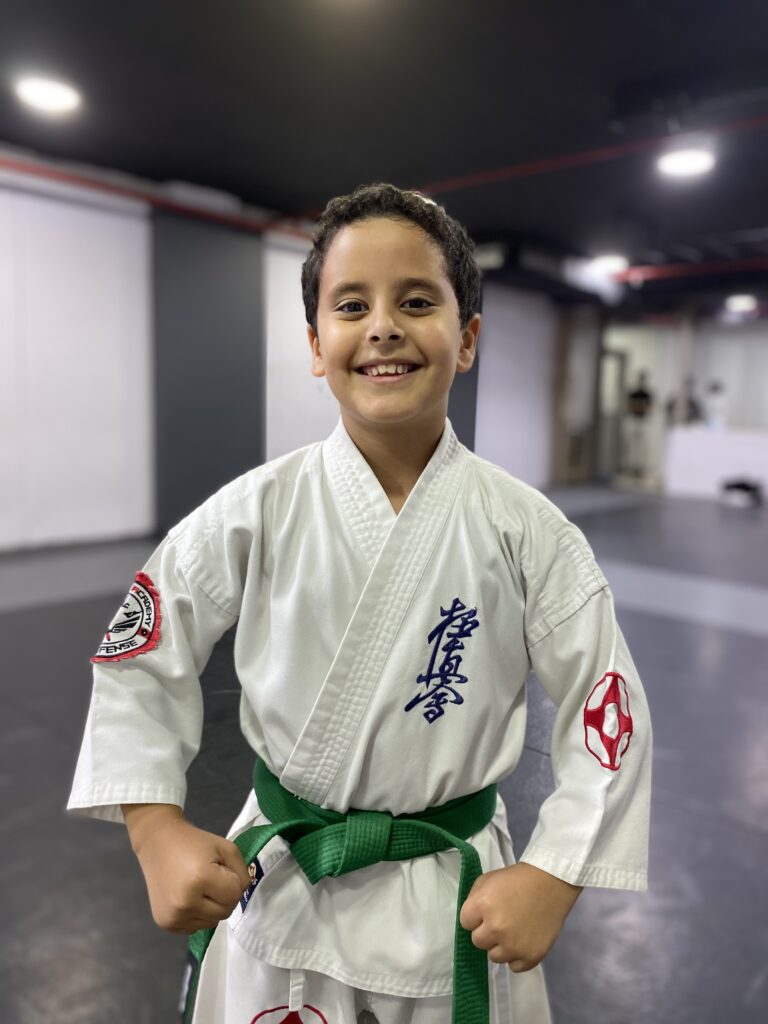 اللاعب البطل محمد أحمد الداهم كيوكشن كاراتيه أكاديمية علِّم