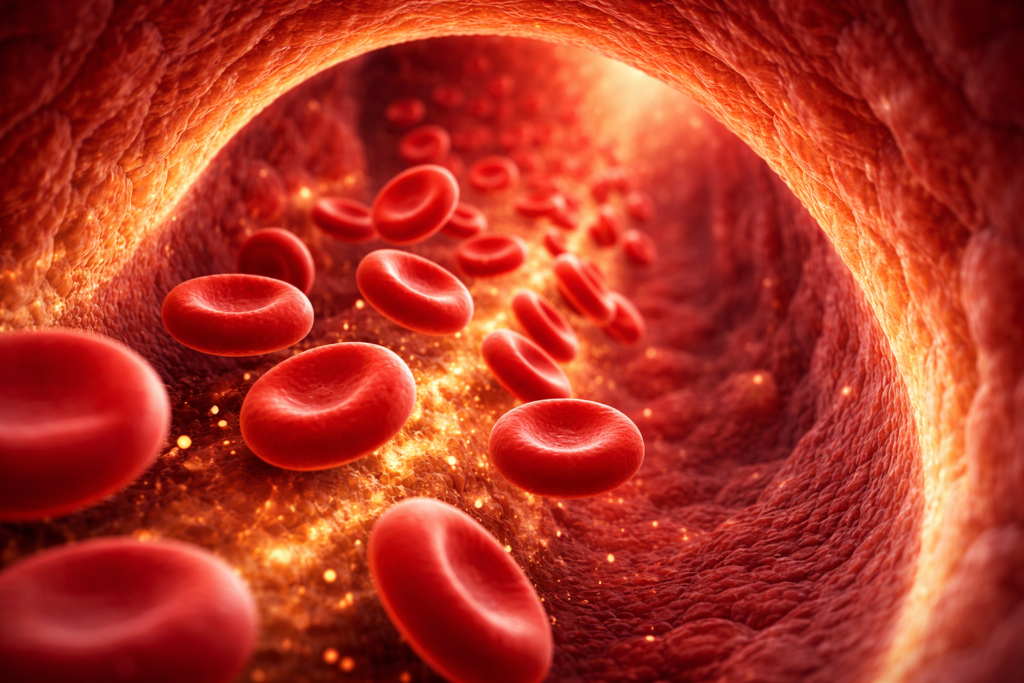 تدفق الدم مولد بالذكاء الاصطناعي