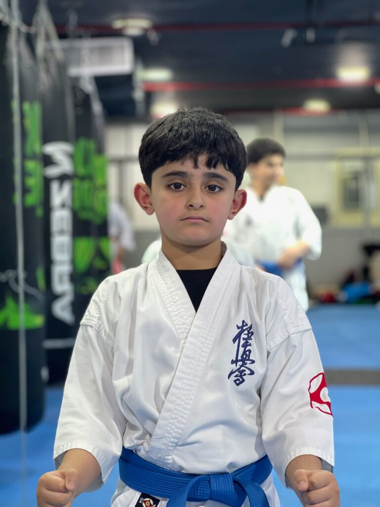 اللاعب البطل فهد فيصل كيوكشن كاراتيه أكاديمية علِّم