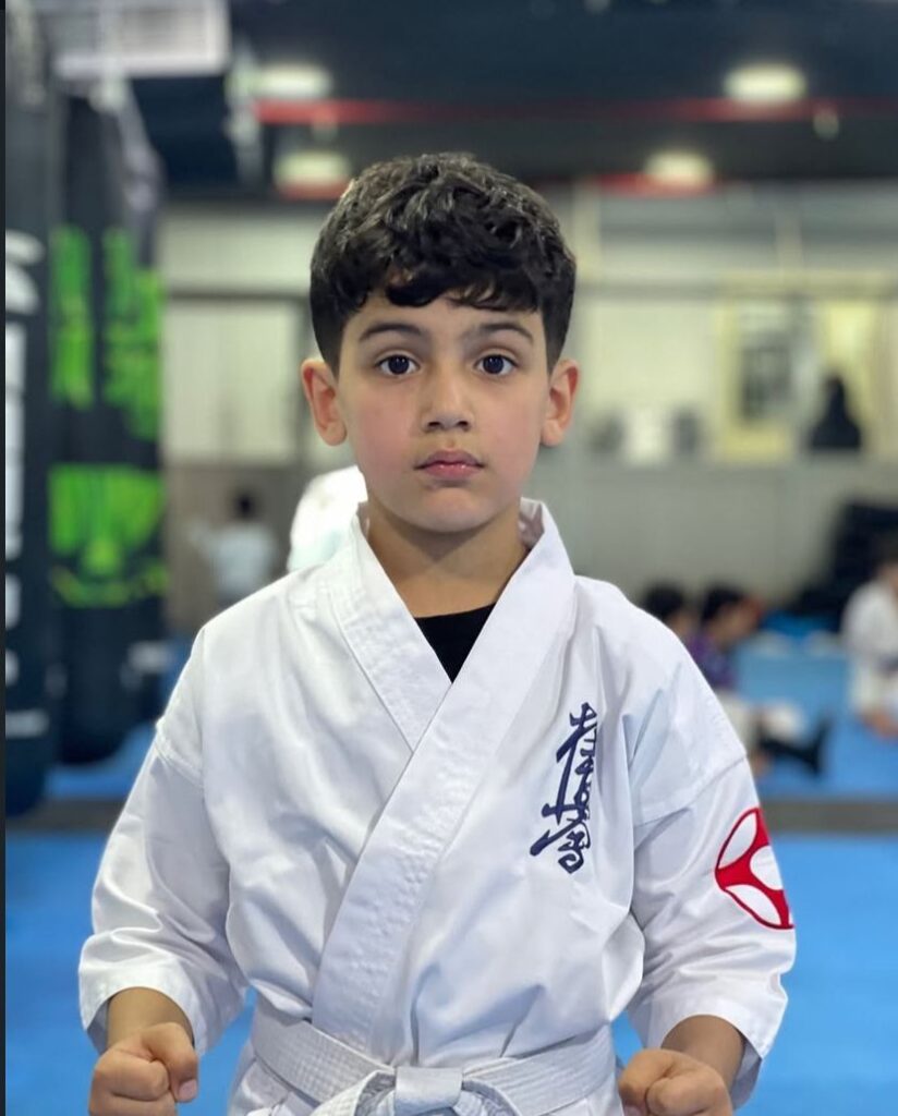 اللاعب البطل حمد محمد كيوكشن كاراتيه أكاديمية علِّم