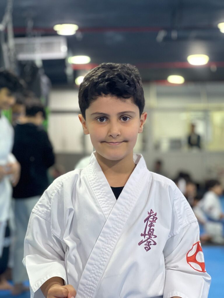 اللاعب البطل حمود عبدالعزيز كيوكشن كاراتيه أكاديمية علِّم